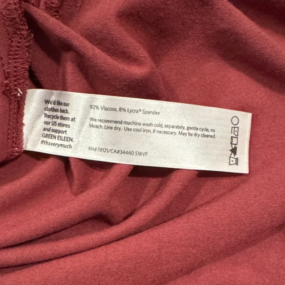 Eileen Fisher‎ Rose Mauve Midi Dress - Picture 4 of 5